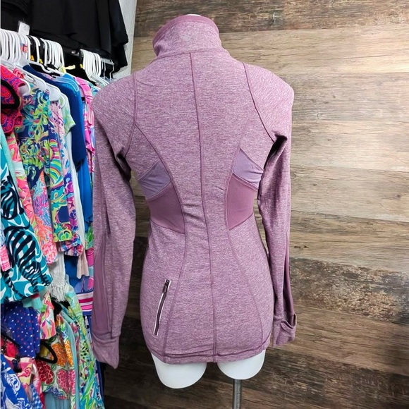 lululemon athletica Purple Half-Zip Workout Top - Picture 2 of 10